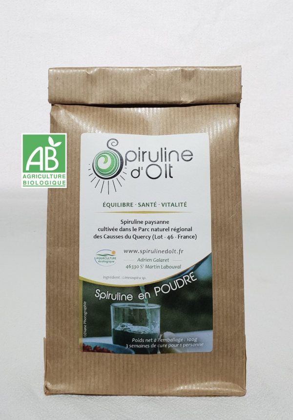 Sachet poudre bio