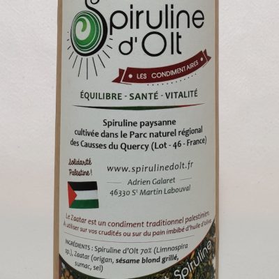 Zaatar et Spiruline